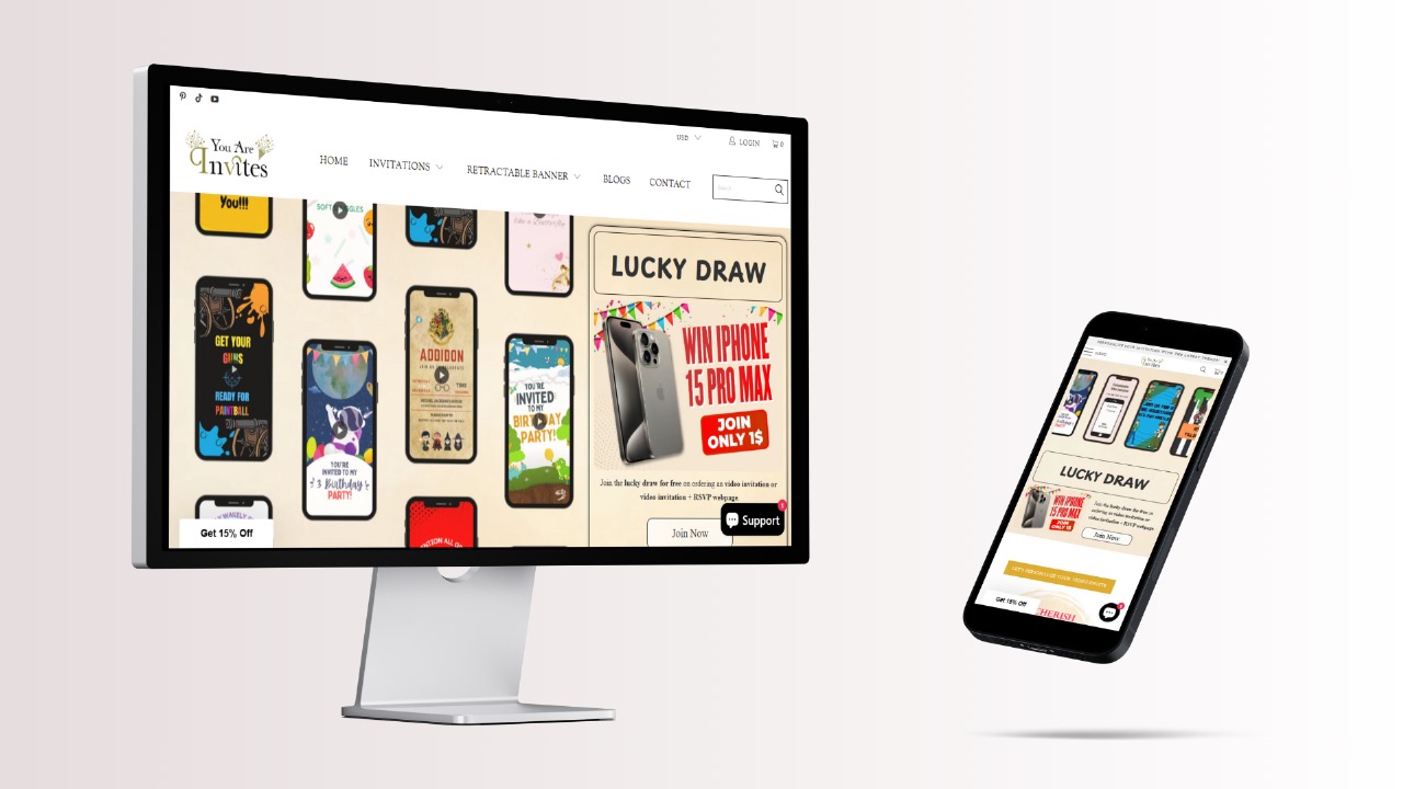 Refinaid:  A Shopify Store for Animated Videos